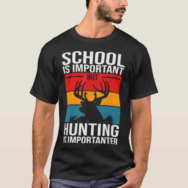 Hübsche Jagdkunst für Männer Jungen Kinder Jäger H T-Shirt (Vorderseite)