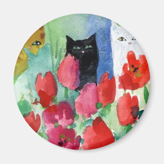 Hübsche Kätzchen Magnet