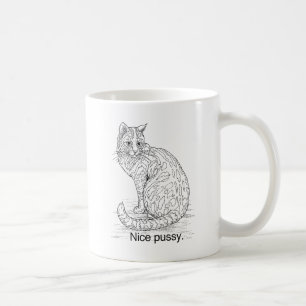 HÜBSCHE KATZE KAFFEETASSE