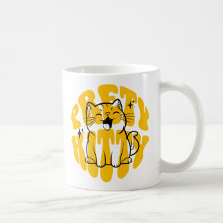 Hübsche Katze süße Katze Kaffeetasse