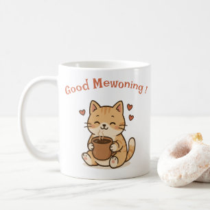 Hübsche Katzen-Kaffeetasse Geschenk für Katzenlieb Kaffeetasse