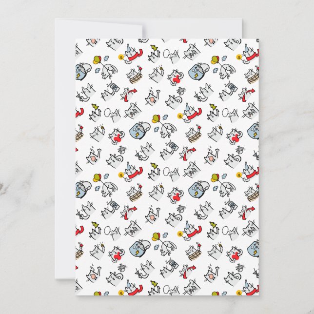 Hübsche Katzen, Milch und Magie. Save The Date (Vorderseite)