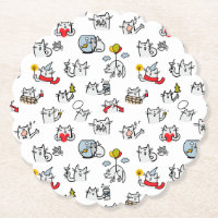 Hübsche Katzen, Milch und Magie.