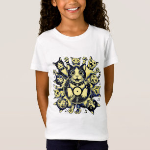 Hübsche Katzen T-Shirt