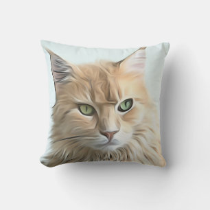 Hübsche Katzenarbeit Kissen