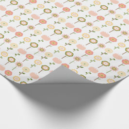 Hübsche Kleine Blume in einem Rollenumschlagpapier Geschenkpapier