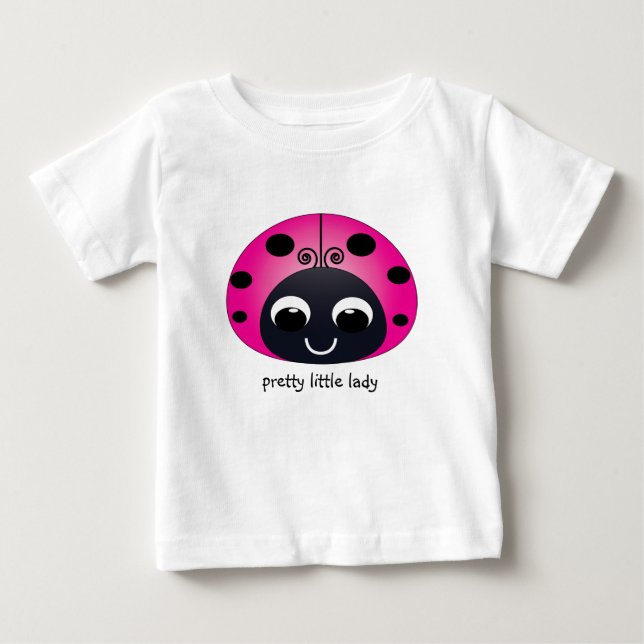 Hübsche Kleine Lady Ladybug T - Shirt (Vorderseite)