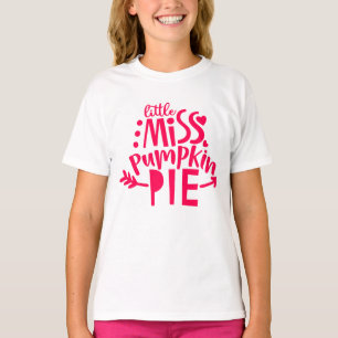 Hübsche kleine Miss Pumpkin Pie Kid's T - Shirt