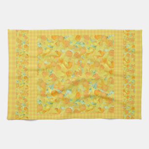 Hübsche Küchen-Tuch-oder Tee-Tuch-goldene Handtuch