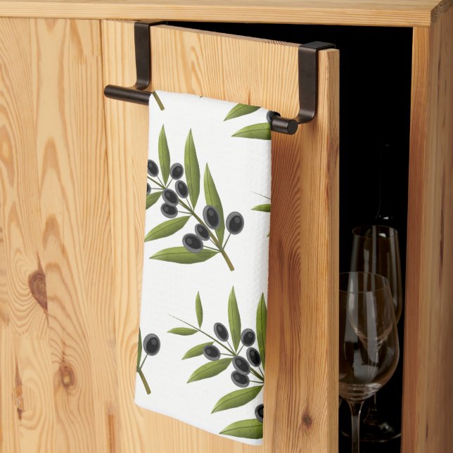 Hübsche Küchenhandtücher Geschirrtuch (Drittel gefaltet)