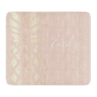 Hübsche kupferne Rosengoldananas u. erröten Rosa