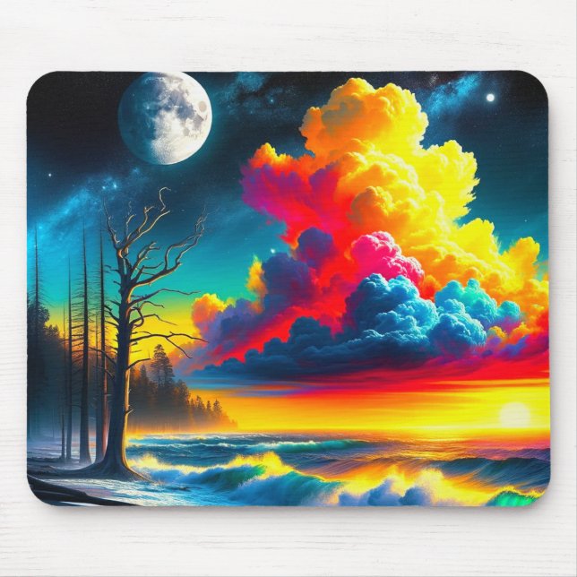 Hübsche Landschaft Mousepad (Vorne)