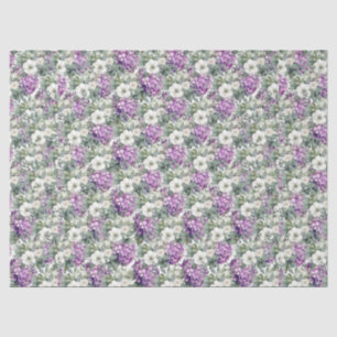 Hübsche Lavender Hydrangeas & Eucalyptus Seidenpapier