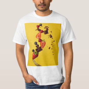 Hübsche Lebensmittel T-Shirt