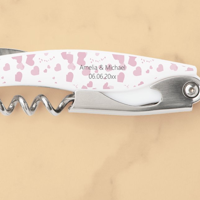 Hübsche Liebe Personalisiert Hochzeit Kellnermesser (Von Creator hochgeladen)