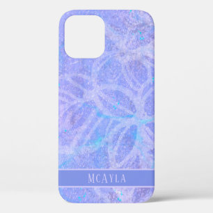 Hübsche Lila Blütenweibchen Personalisiert Case-Mate iPhone Hülle