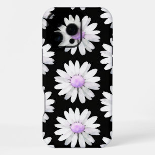 Hübsche Lila Gepunktete Gänseblümchen iPhone 16 Pro Max Hülle