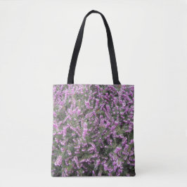 Hübsche Lila Heather Floral Tasche