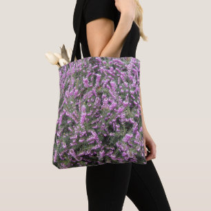 Hübsche Lila Heather Floral Tasche