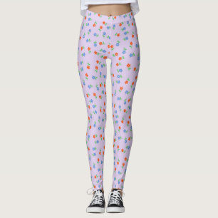 Hübsche Lila Leggings
