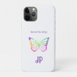 Hübsche Lila Spread Your Wings Schmetterling Case-Mate iPhone Hülle