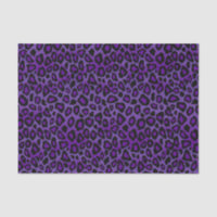 Hübsche Lila und schwarze Leopardendrucke