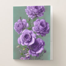 HÜBSCHE LILA WATERCOLOR-BLUME