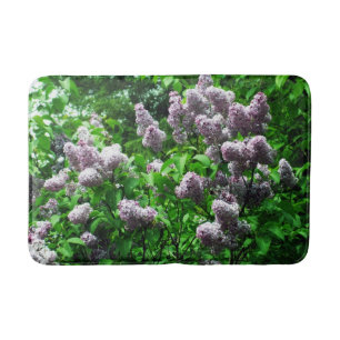 Hübsche Lilac-Blume Badematte