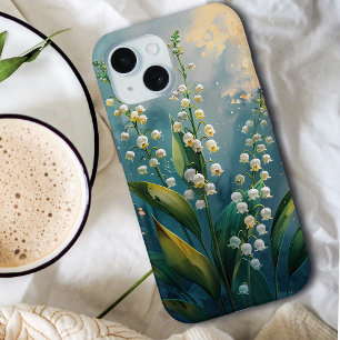 Hübsche Lilie des Tals   Blume für Mai Case-Mate iPhone Hülle