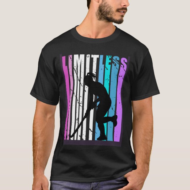 Hübsche Mädchen Cool Hockey grenzenlos Niedlich, a T-Shirt (Vorderseite)