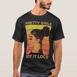 Hübsche Mädchen haben es für Frauen gelockt T-Shirt