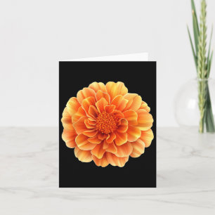Hübsche Marigold-Blume Karte