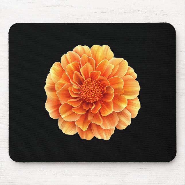 Hübsche Marigold-Blume Mousepad (Vorne)