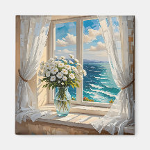 Hübsche Meereslandschaft Küstenkunst