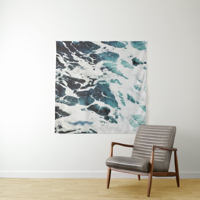 Hübsche Meereswellen Wandteppich (Beispiel)