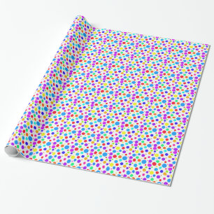 Hübsche mehrfarbige Stellen Geschenkpapier