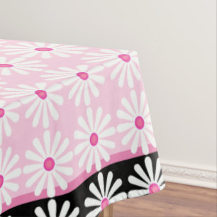 Hübsche Milchprodukte, französische Pinke und schw Tischdecke