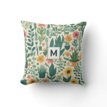 Hübsche Mit Monogramm Blumengarten Pflanze Blume