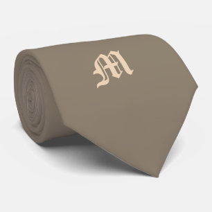 Hübsche mit Monogramm Krawatte