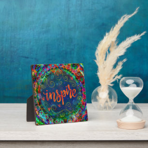 Hübsche Motivierend Inspirivity Easel inspiriert Fotoplatte