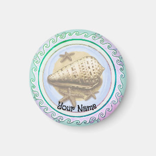 Hübsche Muschel Magnet