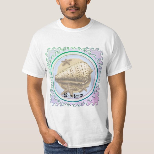Hübsche Muschel  T-Shirt (Vorderseite)