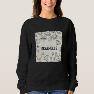 Hübsche Muscheln für eine entspannte Meeresatmosph Sweatshirt