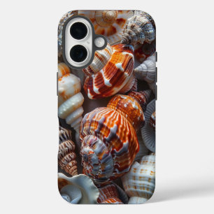 Hübsche Muscheln iPhone 16 Hülle