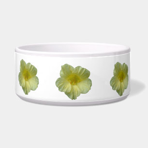 Hübsche Nasturtium-Hundeschüssel Napf