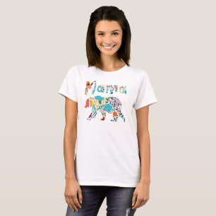 Hübsche niedliche lustige Mutter Bear für den Ta T-Shirt