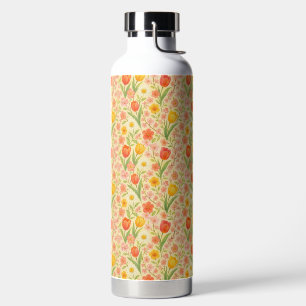Hübsche Ostern-/Frühling-musterblumen Trinkflasche