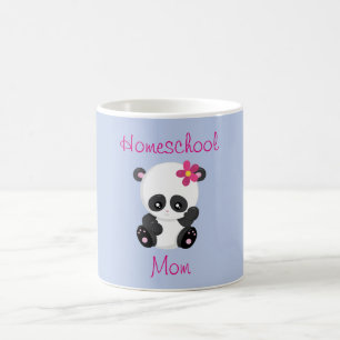 Hübsche Panda Homeschool Mama-Ausgabe Kaffeetasse
