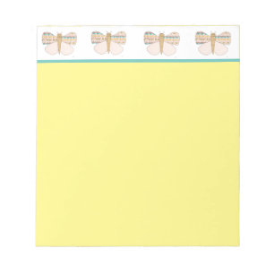 Hübsche Pastel Butterfly Notepad-Erin Brie Art Hin Notizblock