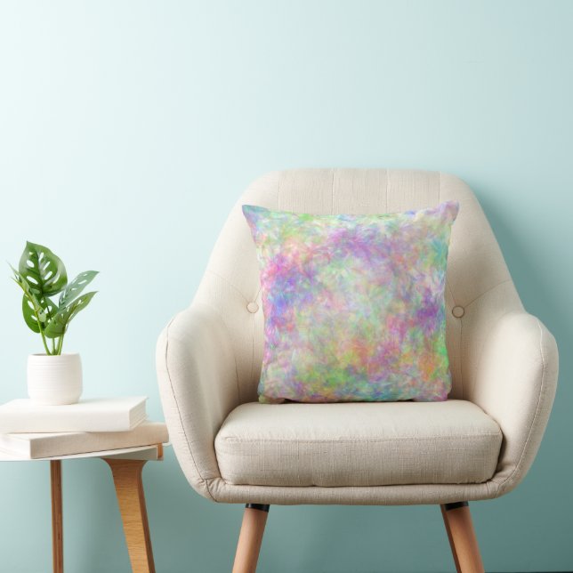 Hübsche Pastel Floral Cushion Kissen (Stuhl )